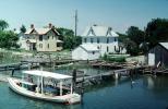 Homes, Houses, Buildings, Dock, Smith Island, Harbor, Boats