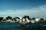 Village, Buildings, Harbor, Docks, Seaside, Smith Island, Homes, Houses, Boats