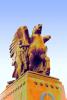 WingedHorses on Memorial Bridge, Sculptures, Statues, Pegasus, CONPCD3348_017C