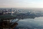 Washington Monument, White House, the mall, smog, haze, CONV01P01_04
