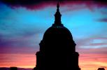 United States Capitol Sunset, CONV01P04_09