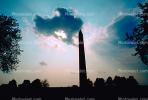 Washington Monument, clouds, CONV01P05_15.1737