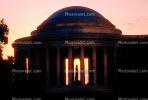 Jefferson Memorial, sunset, dome