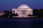 Jefferson Memorial, Twilight, Dusk, Dawn, CONV02P01_13