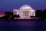 Jefferson Memorial, Twilight, Dusk, Dawn, CONV02P01_14