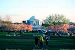 Jefferson Memorial, Cherry Blossom Trees, CONV02P08_09