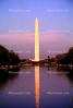 Washington Monument, Reflecting Pool, CONV02P12_13