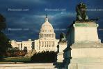 United States Capitol, Monkey Statues