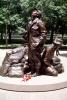 Women's Memorial, Vietnam Veterans War Memorial, Statue of nurses and soldiers, Statuary, Sculpture, CONV04P04_02