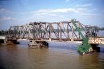 Rail Road Bridge, Potomac River, decay, rusty