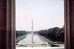 Washington Monument, National Mall, reflecting pool, July 1965, 1960s