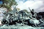 Civil War Statue, horses, Infantry, Ulysses S. Grant Memorial, CONV04P10_13