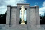Second Division Memorial, monument, flaming sword, landmark, President's Park, CONV04P11_04