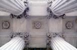 Government Building, looking-up, columns