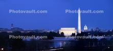 Washington Monument, Twilight, Dusk, Dawn