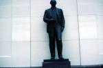 Statue of Robert Taft, Bronze, art, artform, The Robert A. Taft Memorial, September 1957, 1950s, CONV05P11_12