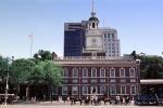 Independence Hall, Philadelphia, American Revolution, Revolutionary War, War of Independence, History, Historical, Clock Tower, COPV01P03_05