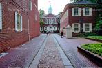 Landmark Buildings, Brick, walkway, sidewalk, Philadelphia, COPV01P05_12.1738