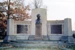 Monument to Gettysburg Lincoln Address, Landmark, Memorial, Abraham Lincoln Statue, COPV01P06_05