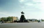 Statue, Statuary, Sculpture, Washington Parkway, Cars, automobile, vehicles, 1953, 1950s, COPV01P14_11