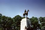 Statue of General Robert E. Lee and his horse, Traveller, Virginia State Monument, Virginia To Her Sons At Gettysburg, Gettysburg, COPV02P02_13