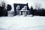 House in the Snow, Havertown, 1956, 1950s, COPV02P07_01