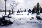 Icy Home, House, Single Family Dwelling Unit, Snow, Havertown, 1956, 1950s, COPV02P08_07