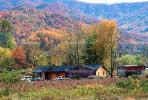 Forest, Woodlands, Home, House, REsidential, near Fontana, Appalachia, autumn