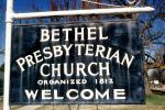 Bethel Presbyterian Church, 1812, Greensboro