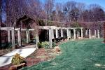 trellis, path, footpath, garden, lawn, Greensboro, CORV01P09_12