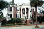 Mansion, Building, Home, House, Balcony, palm tree, Charleston, COSV01P03_04