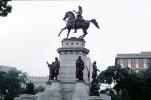 George Washington Equestrian Monument, 1858, Statue, Landmark, Capitol Square, Richmond
