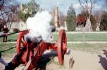 Cannon, Firing, Fire, smoke, Revolutionary War, American Revolution, Battlefield, Continental Army, History, Historical, War of Independence, artillery, gun, COVV02P01_17