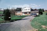 Home, House, Driveway, Cars, Roanoke, Summer, automobile, vehicles, 1970s