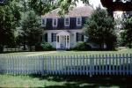 Home, house, picket fence, Yorktown