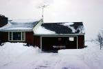 Car in Garage, Home, House, Snowy, icy, car, garage, windows, Winter, COVV03P09_05