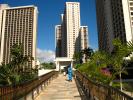 Footbridge, Waikiki, Honolulu, CPHD01_041