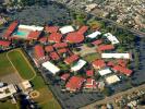 Chabot College, Red Roofs, Fields, College, Urban Sprawl, Hayward, CSBD01_073