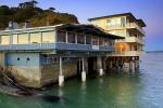 Homes, Stilts, Tiburon, Marin County, California, Balcony, CSBD01_262