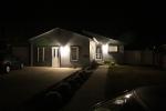home, house, garage door, night, nighttime, Novato, California, CSBD02_072