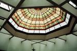 Stamford Court Hotel, Stained glass dome, CSBV01P03_04