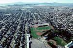 city of Richmond, homes, houses, residence, residential, urban texture, school, baseball park, CSBV04P12_05