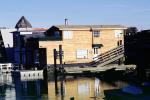 Sausalito Houseboats, Docks, Pier, CSBV05P02_13