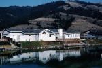 Homes, Houses, Reflection, Stinson Beach, Marin County, CSBV05P06_16