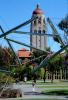 Tensegrity structure at Hoover Tower, Stanford University