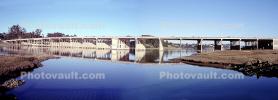 Richardson Bay Bridge, Mill Valley, Highway 101, Panorama