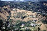 Hills, woodland, buildings, homes, houses, Mill Valley