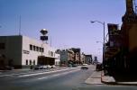 San Jose Mercury Newspaper building, Downtown, June 1965, 1960s