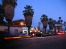 Stores, Shops, Buildings, Palm Springs, Twilight, Dusk, Dawn