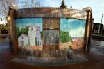 Water Fountain, aquatics, Downtown, Shafter, Kern County, CSCD01_114